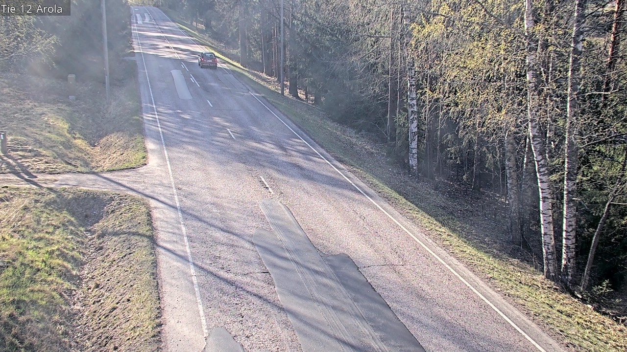 Weather Camera Image Väg 12 Nastola, Arola, Lahti, Päijät-Häme