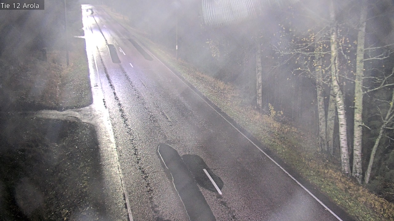 Weather Camera Image Väg 12 Nastola, Arola, Lahti, Päijät-Häme