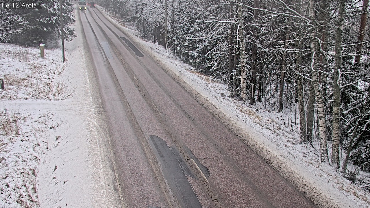 Weather Camera Image Väg 12 Nastola, Arola, Lahti, Päijät-Häme