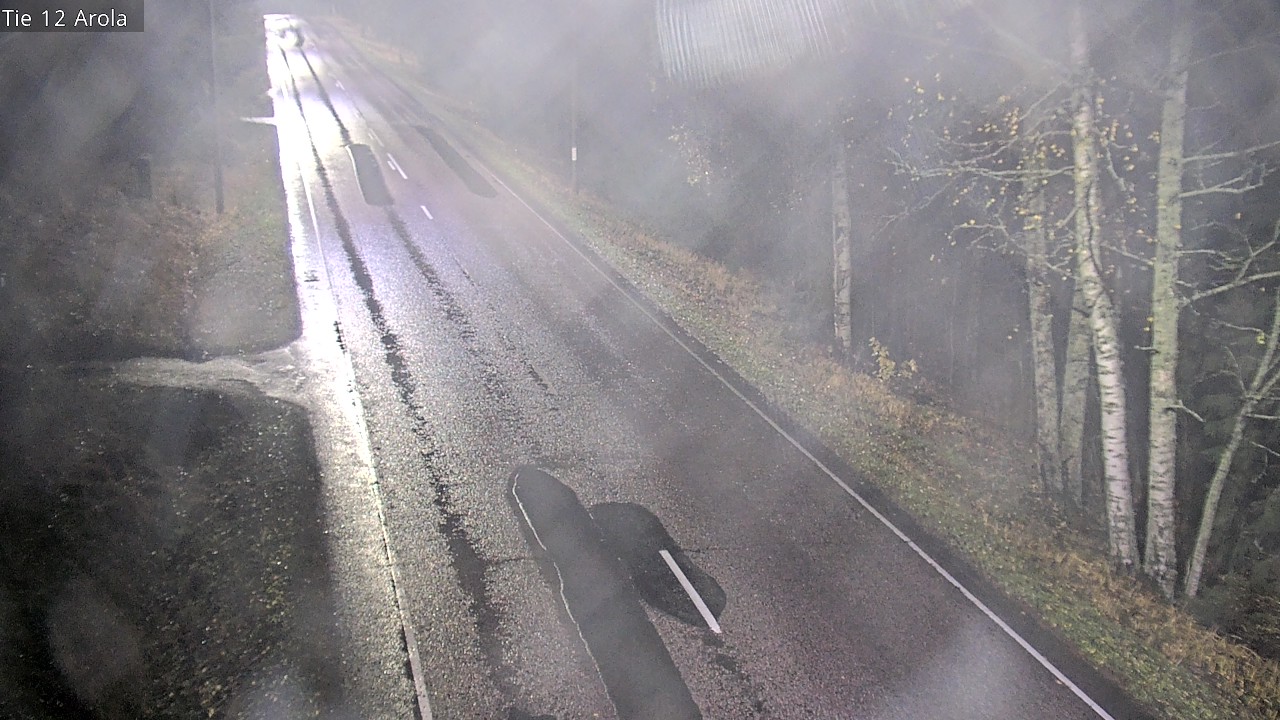 Weather Camera Image Väg 12 Nastola, Arola, Lahti, Päijät-Häme
