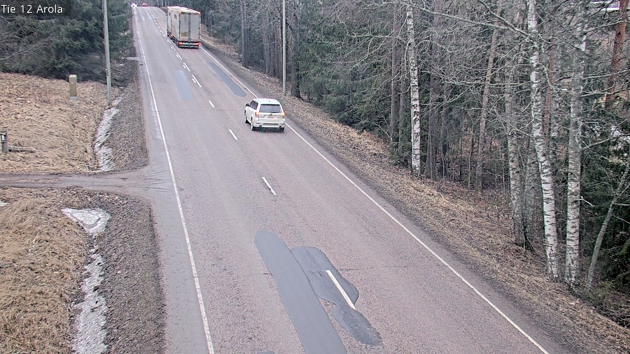 Weather Camera Image Road 12 Nastola, Arola, Lahti, Päijät-Häme