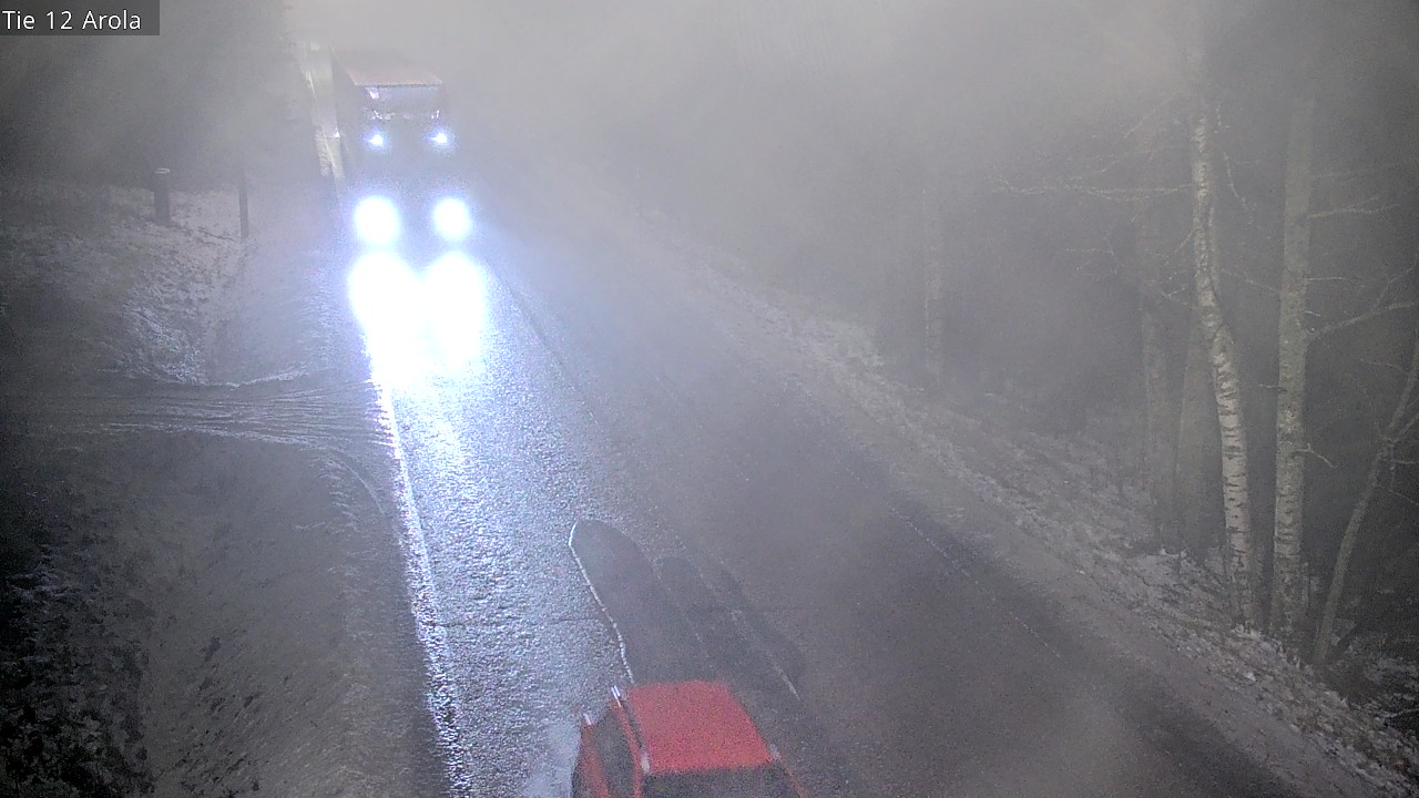 Weather Camera Image Väg 12 Nastola, Arola, Lahti, Päijät-Häme