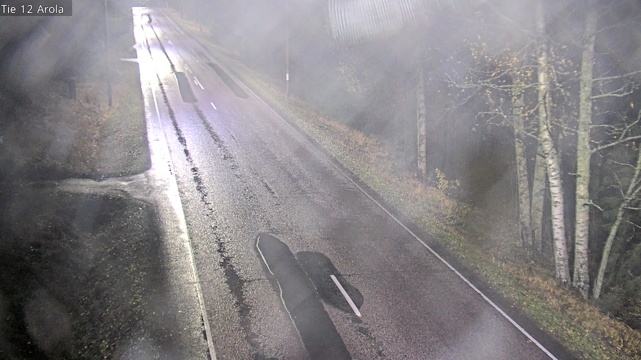 Weather Camera Image Väg 12 Nastola, Arola, Lahti, Päijät-Häme