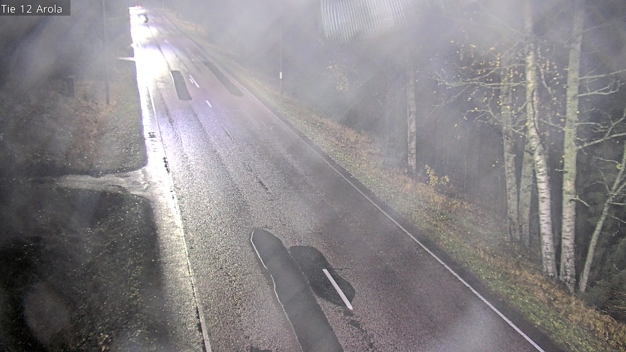 Weather Camera Image Väg 12 Nastola, Arola, Lahti, Päijät-Häme