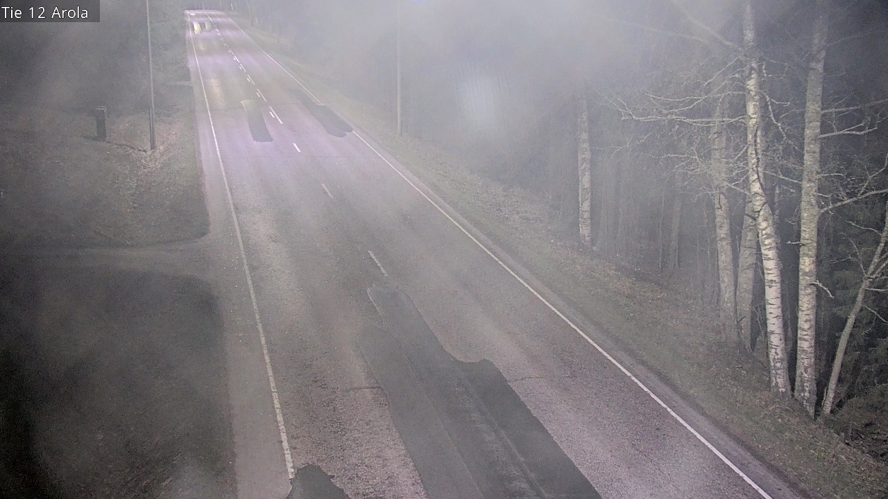 Weather Camera Image Väg 12 Nastola, Arola, Lahti, Päijät-Häme