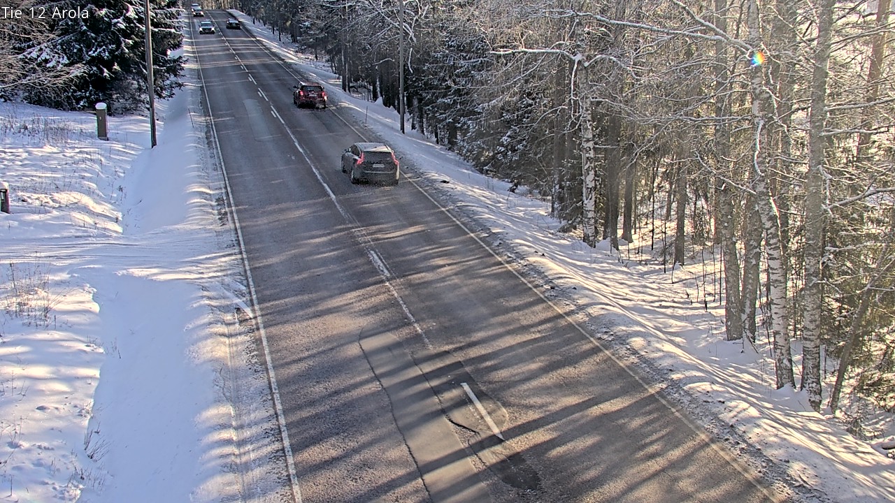 Weather Camera Image Road 12 Nastola, Arola, Lahti, Päijät-Häme