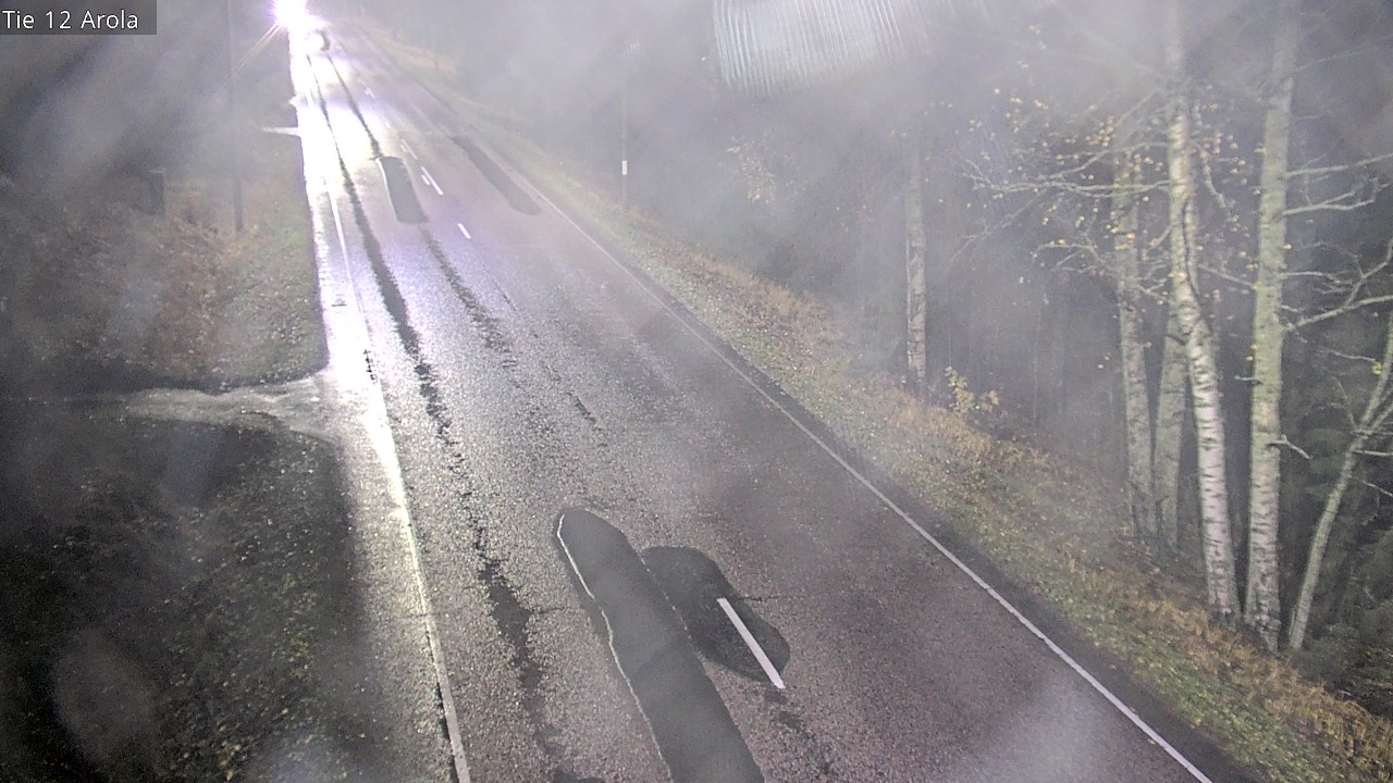 Weather Camera Image Väg 12 Nastola, Arola, Lahti, Päijät-Häme