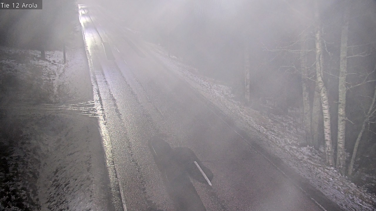 Weather Camera Image Väg 12 Nastola, Arola, Lahti, Päijät-Häme