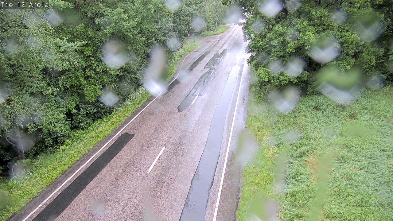 Weather Camera Image Väg 12 Nastola, Arola, Lahti, Päijät-Häme
