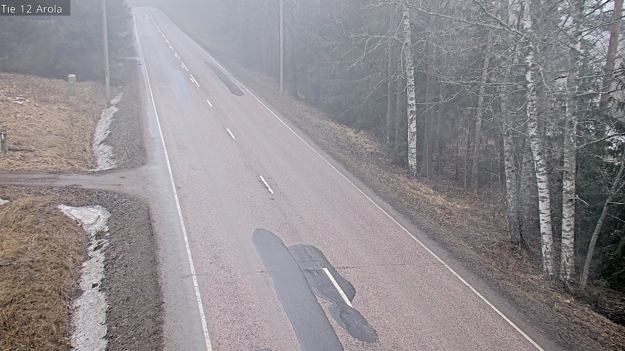 Weather Camera Image Road 12 Nastola, Arola, Lahti, Päijät-Häme
