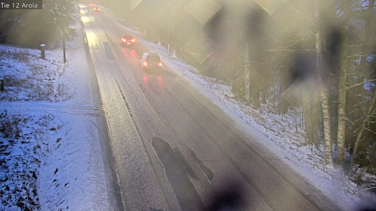 Weather Camera Image Väg 12 Nastola, Arola, Lahti, Päijät-Häme