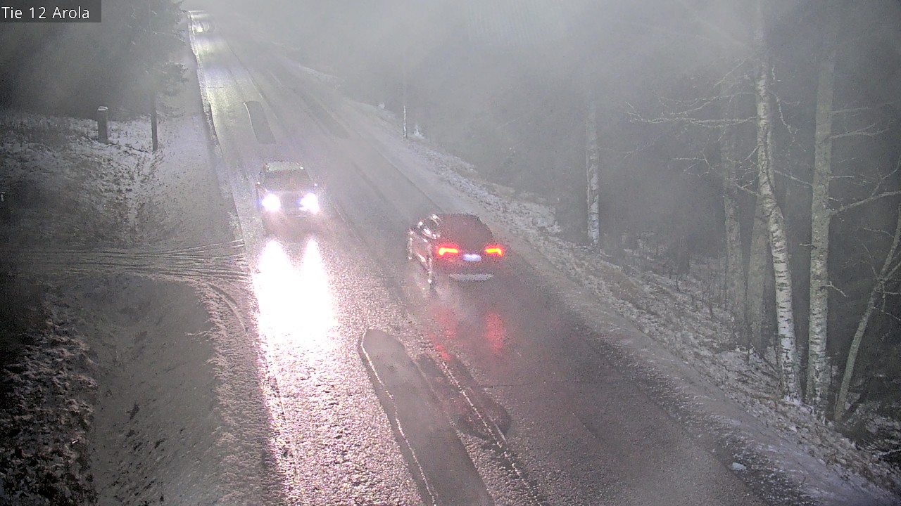Weather Camera Image Väg 12 Nastola, Arola, Lahti, Päijät-Häme