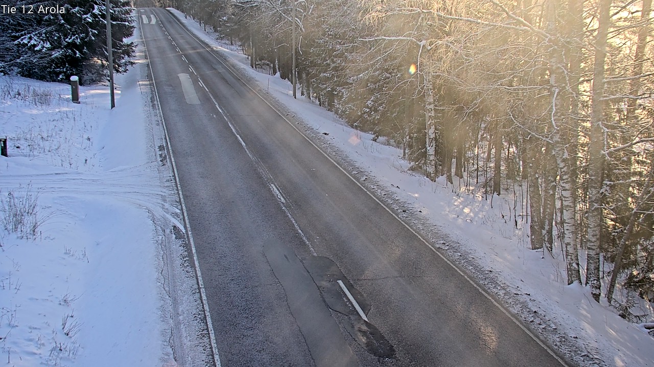 Weather Camera Image Road 12 Nastola, Arola, Lahti, Päijät-Häme