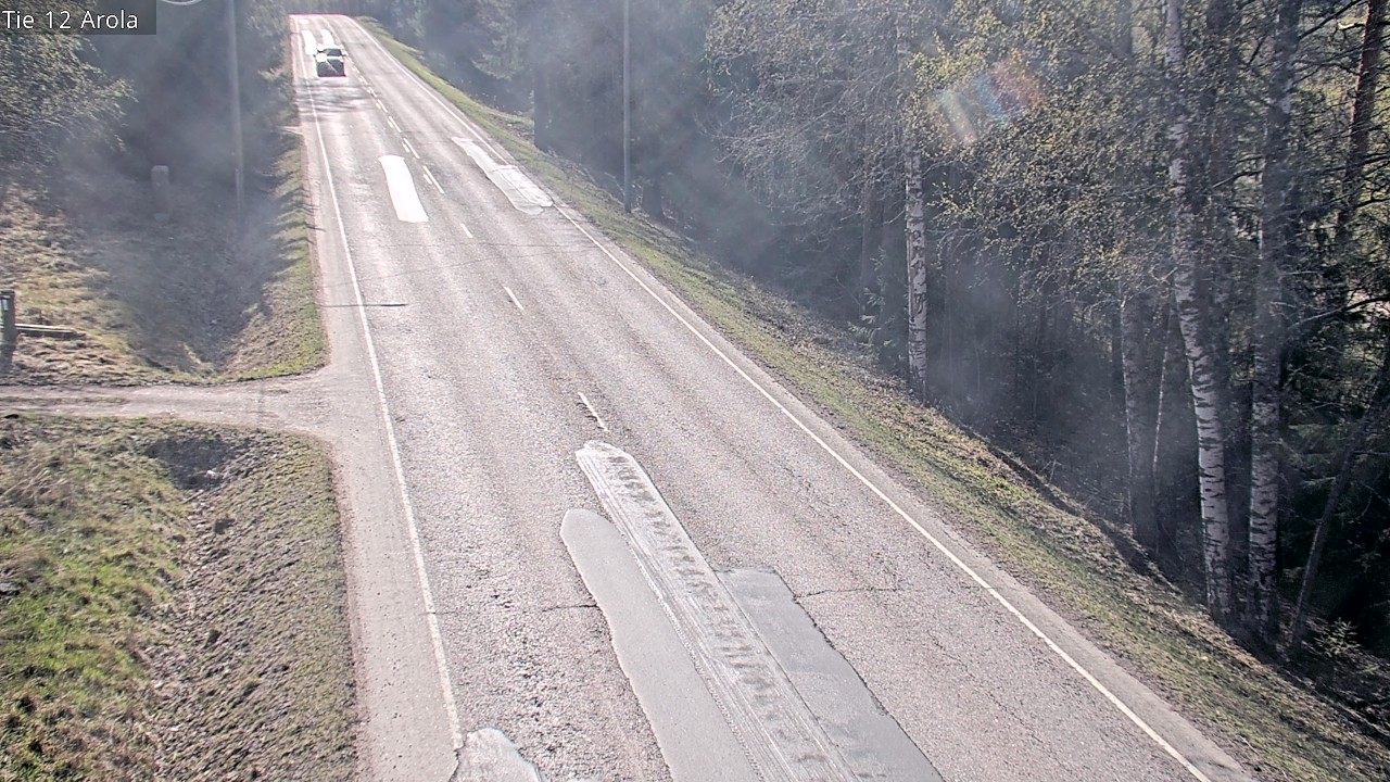 Weather Camera Image Väg 12 Nastola, Arola, Lahti, Päijät-Häme