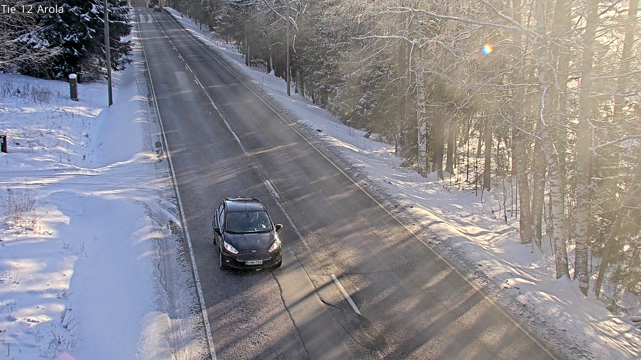 Weather Camera Image Road 12 Nastola, Arola, Lahti, Päijät-Häme