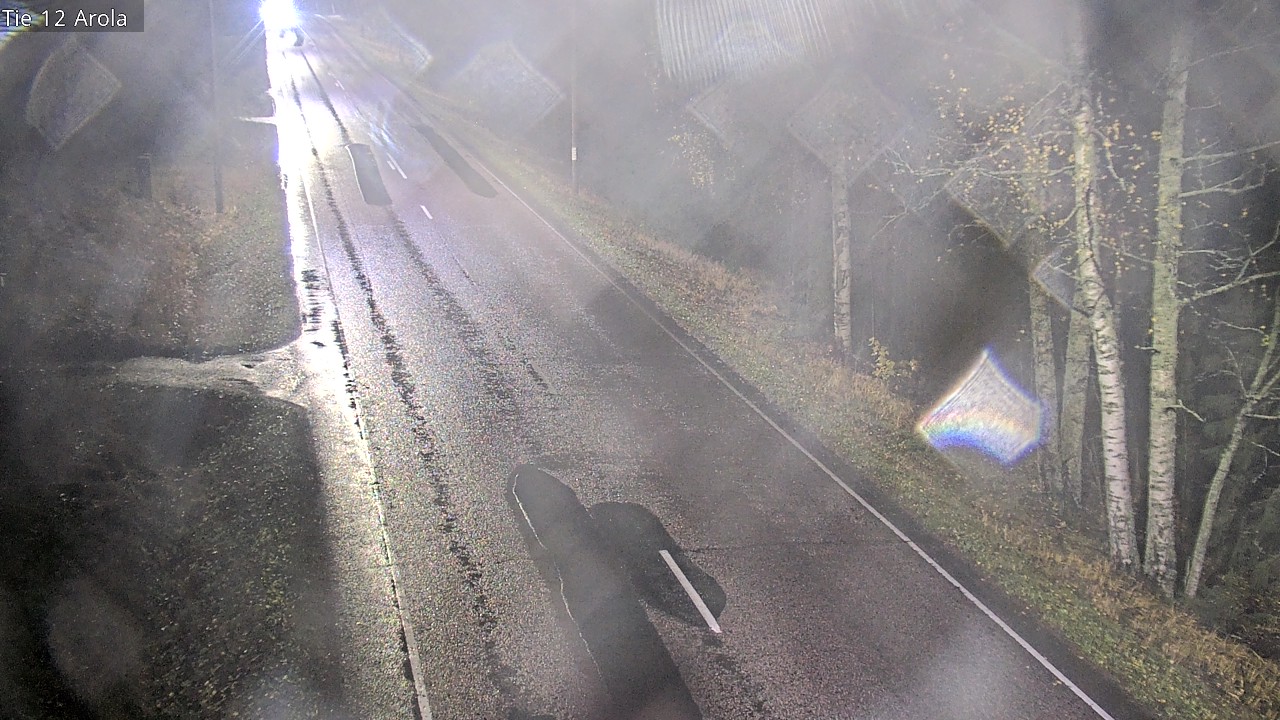 Weather Camera Image Väg 12 Nastola, Arola, Lahti, Päijät-Häme