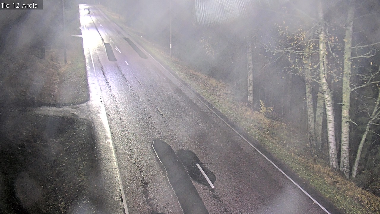 Weather Camera Image Väg 12 Nastola, Arola, Lahti, Päijät-Häme