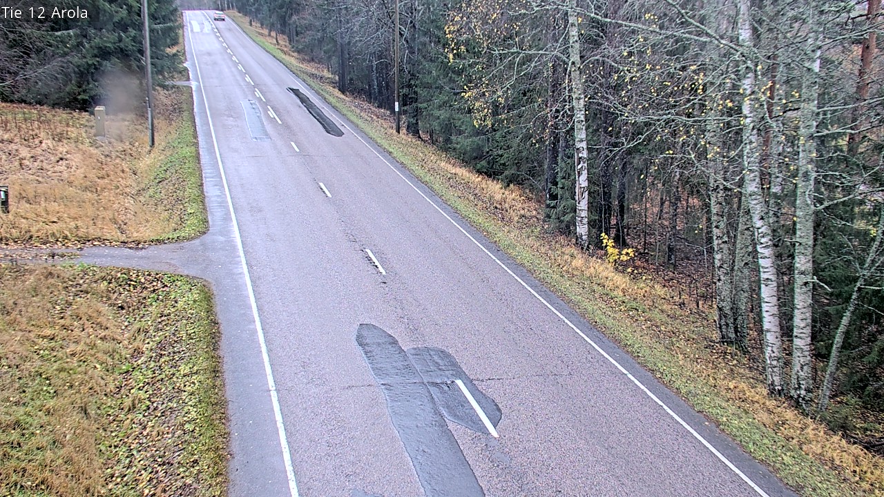 Weather Camera Image Väg 12 Nastola, Arola, Lahti, Päijät-Häme