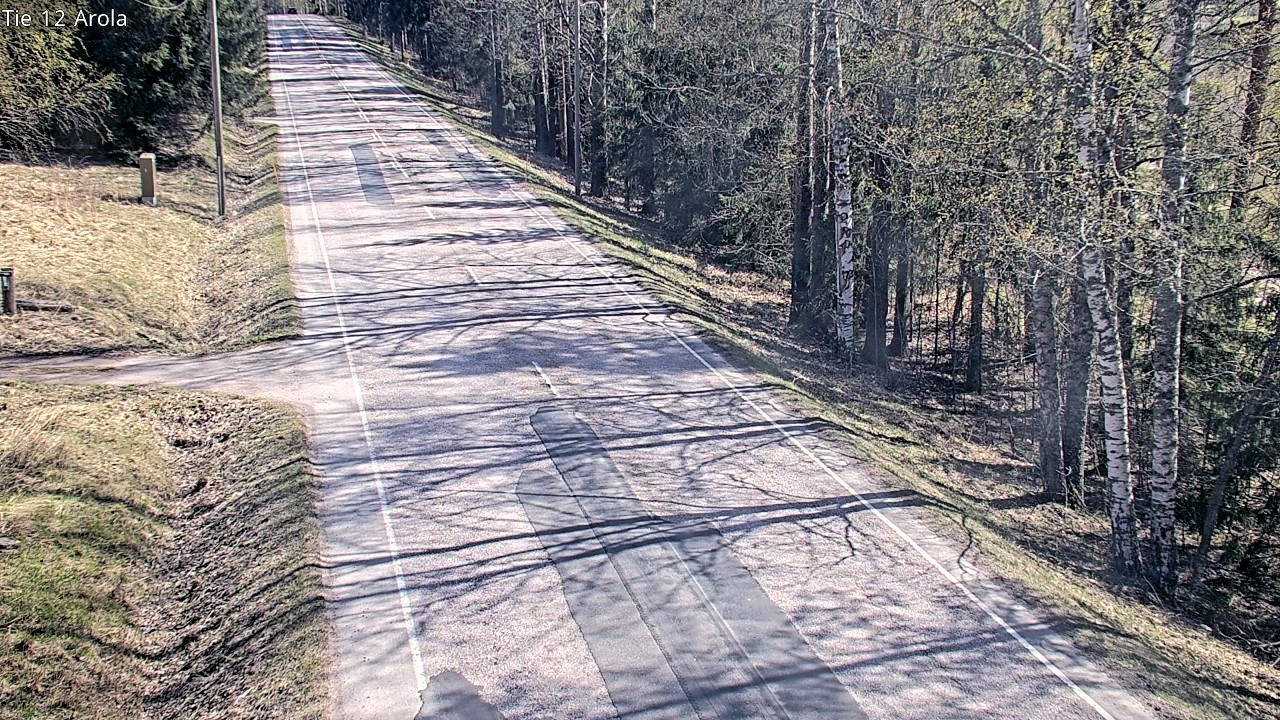 Weather Camera Image Väg 12 Nastola, Arola, Lahti, Päijät-Häme