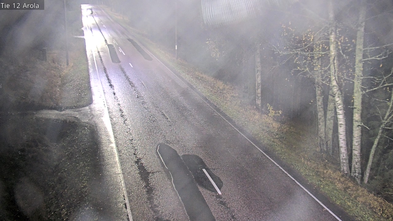 Weather Camera Image Väg 12 Nastola, Arola, Lahti, Päijät-Häme
