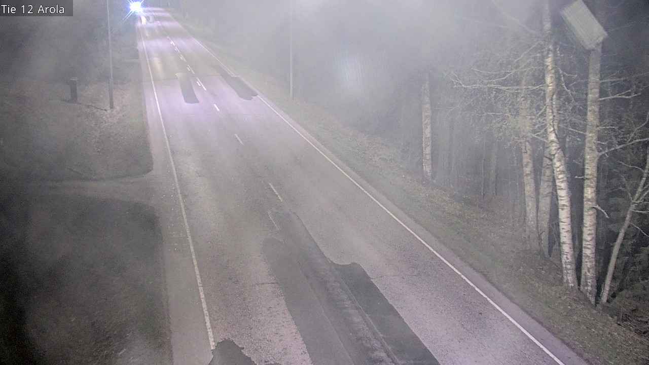 Weather Camera Image Väg 12 Nastola, Arola, Lahti, Päijät-Häme
