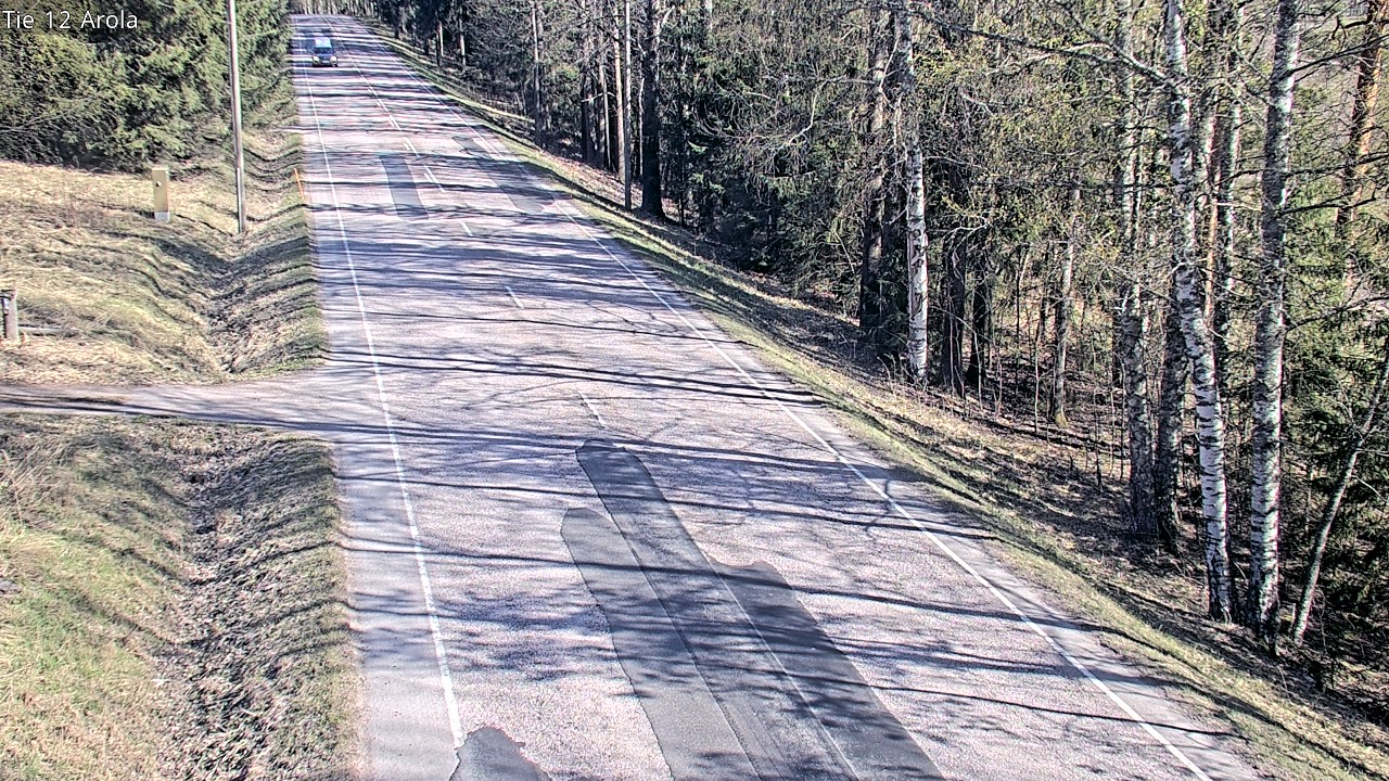Weather Camera Image Väg 12 Nastola, Arola, Lahti, Päijät-Häme