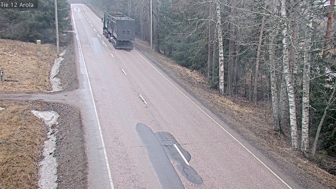 Weather Camera Image Road 12 Nastola, Arola, Lahti, Päijät-Häme