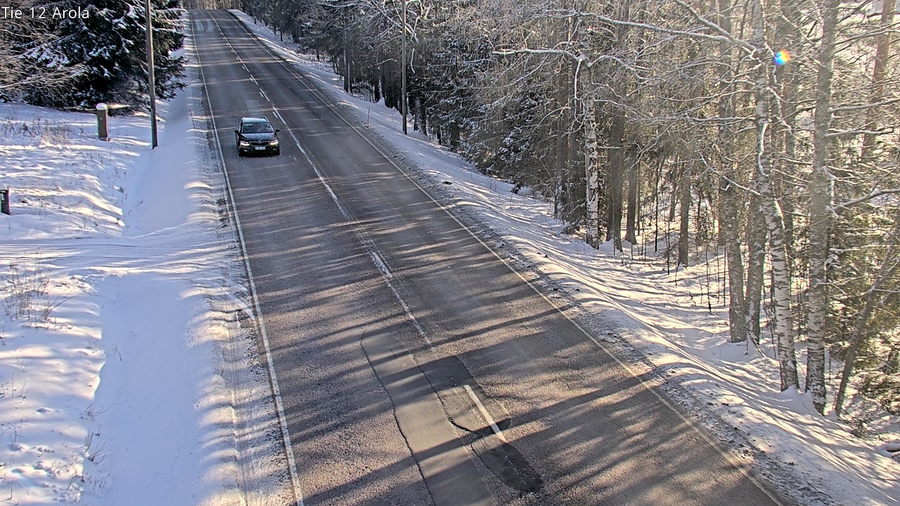 Weather Camera Image Road 12 Nastola, Arola, Lahti, Päijät-Häme