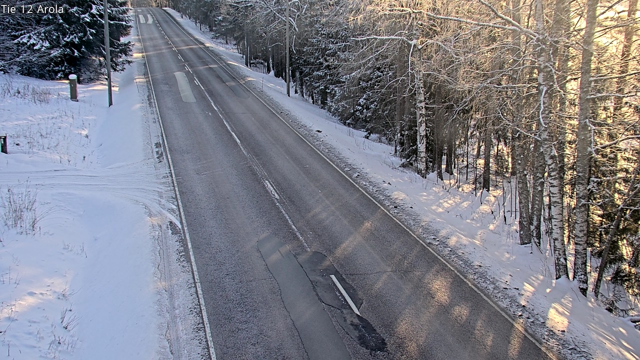 Weather Camera Image Road 12 Nastola, Arola, Lahti, Päijät-Häme