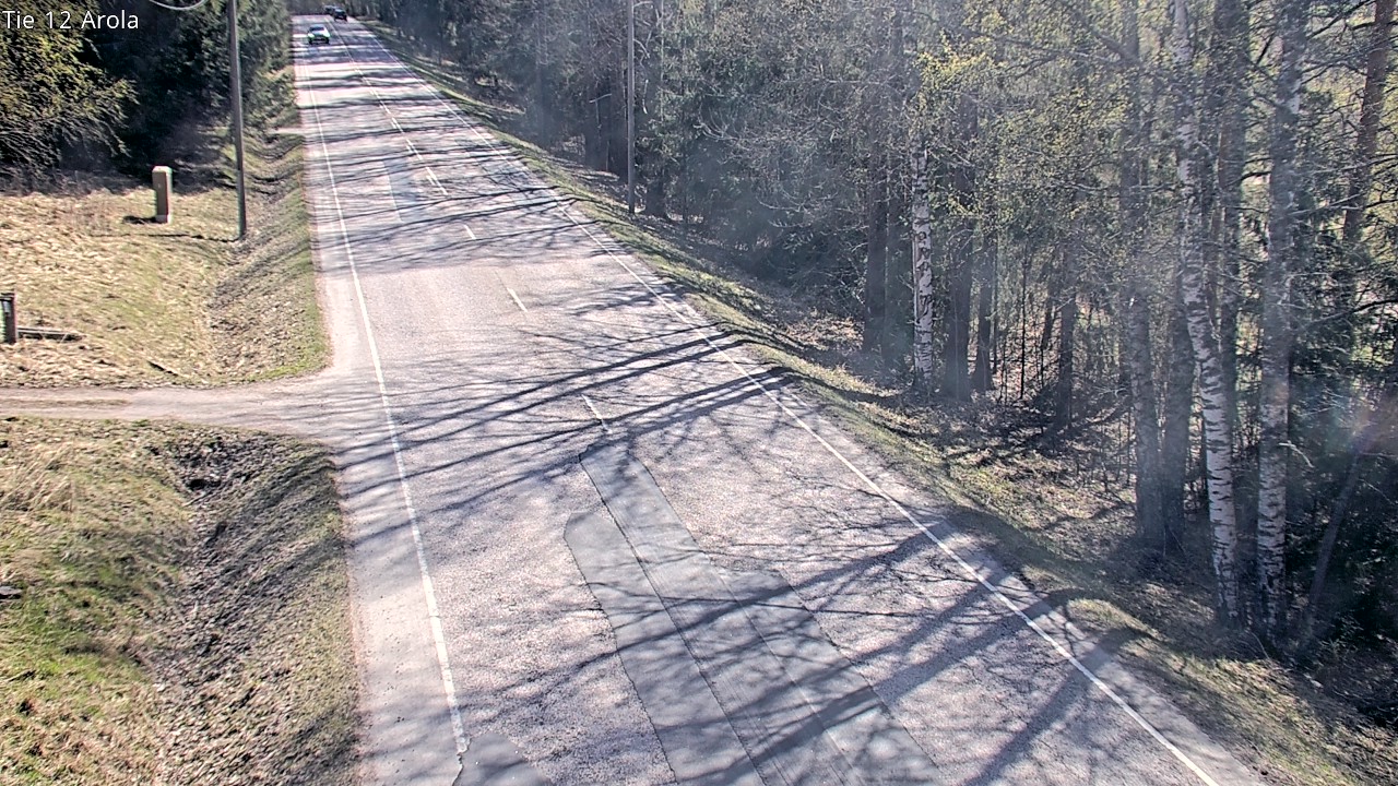 Weather Camera Image Väg 12 Nastola, Arola, Lahti, Päijät-Häme