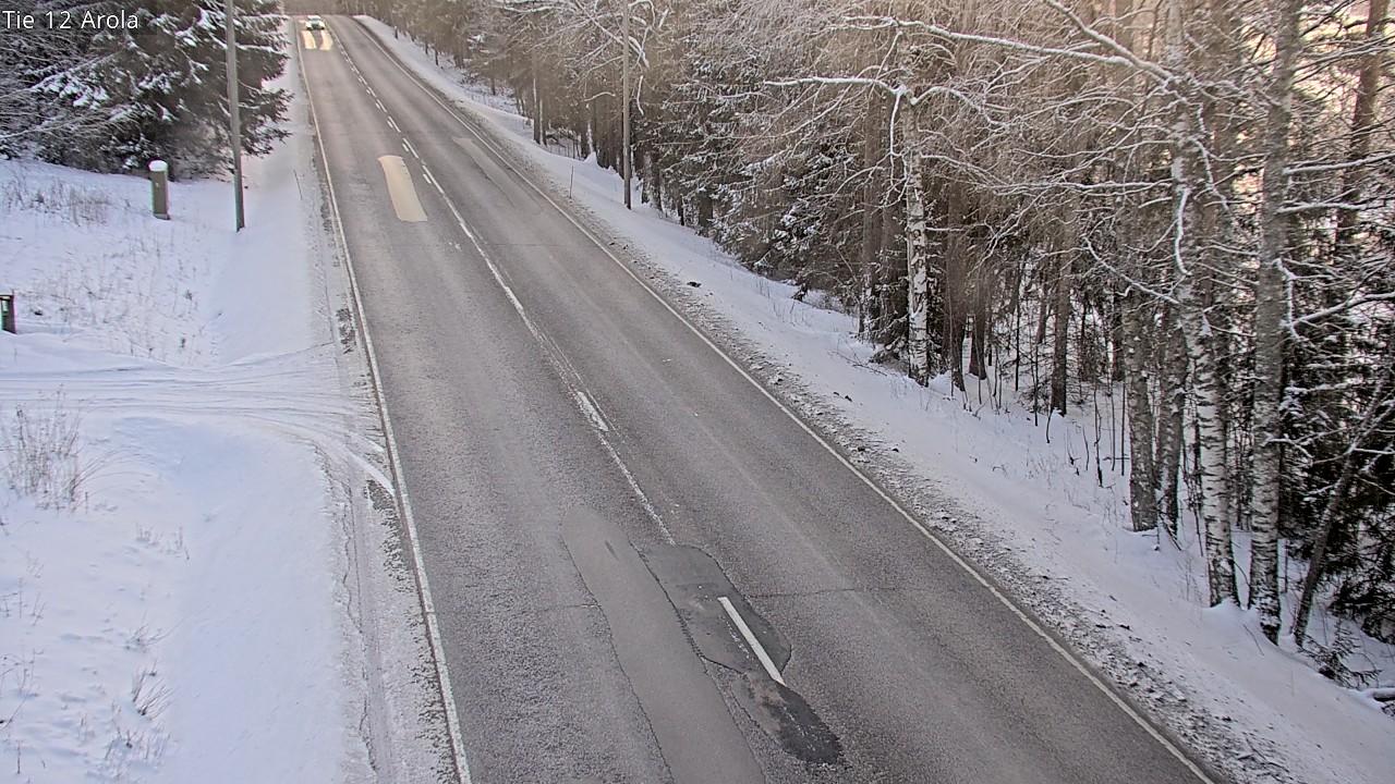 Weather Camera Image Road 12 Nastola, Arola, Lahti, Päijät-Häme