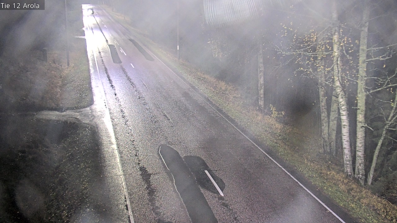 Weather Camera Image Väg 12 Nastola, Arola, Lahti, Päijät-Häme