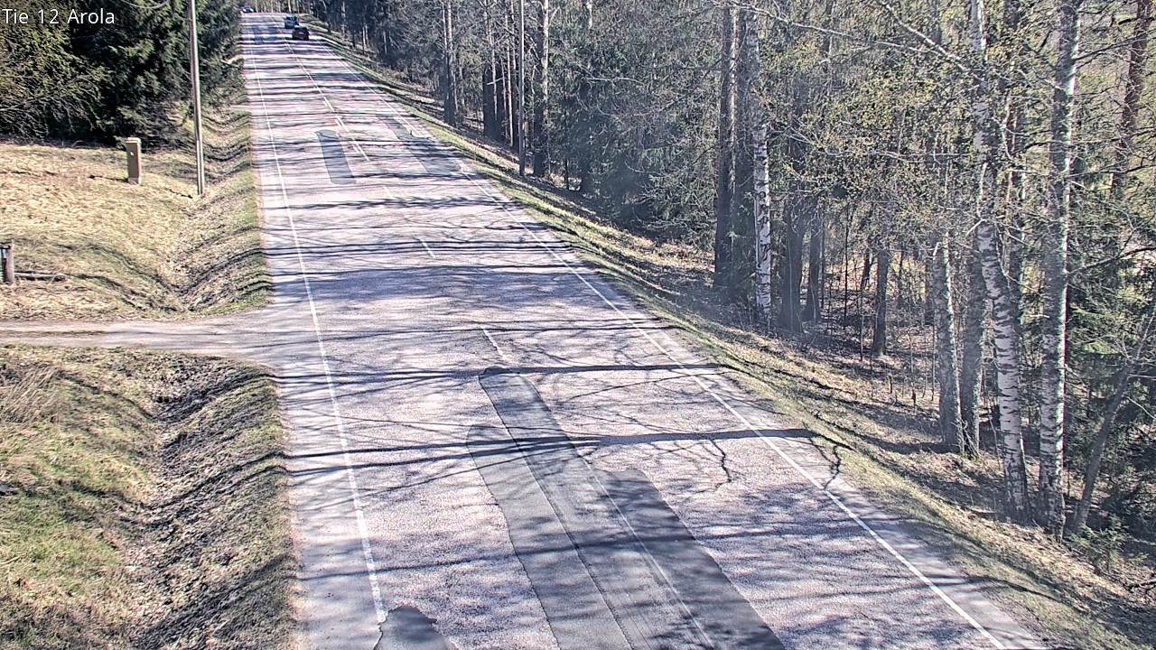 Weather Camera Image Väg 12 Nastola, Arola, Lahti, Päijät-Häme