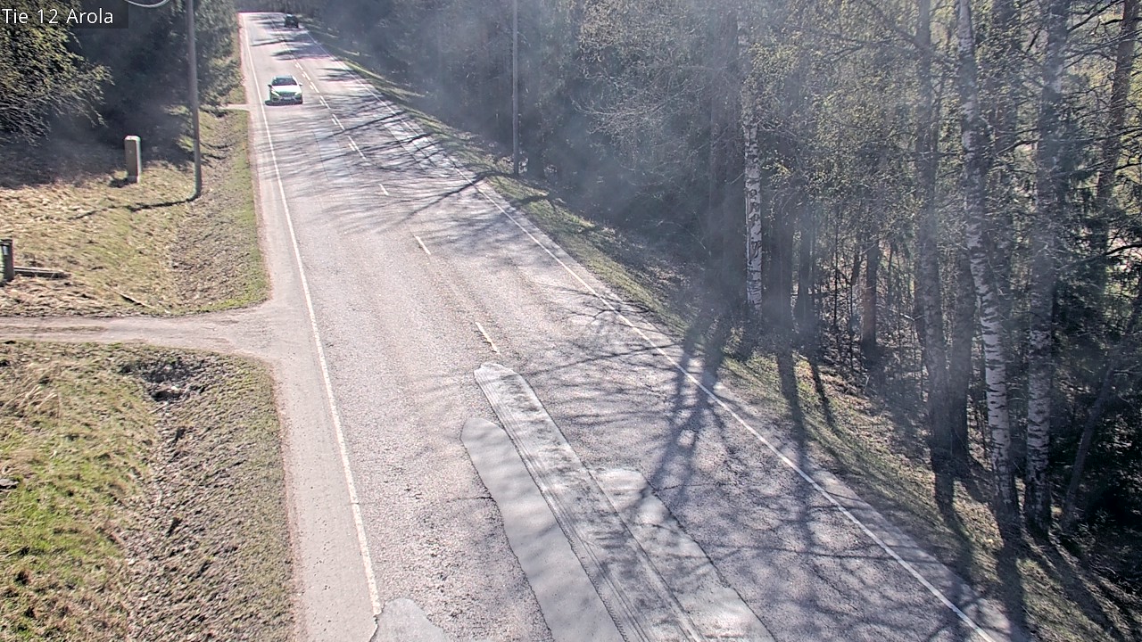 Weather Camera Image Väg 12 Nastola, Arola, Lahti, Päijät-Häme
