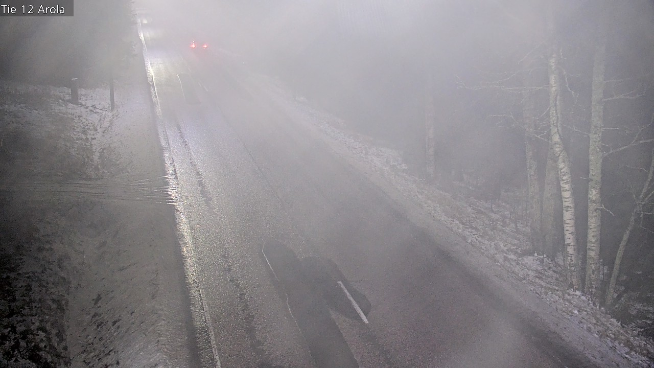 Weather Camera Image Väg 12 Nastola, Arola, Lahti, Päijät-Häme