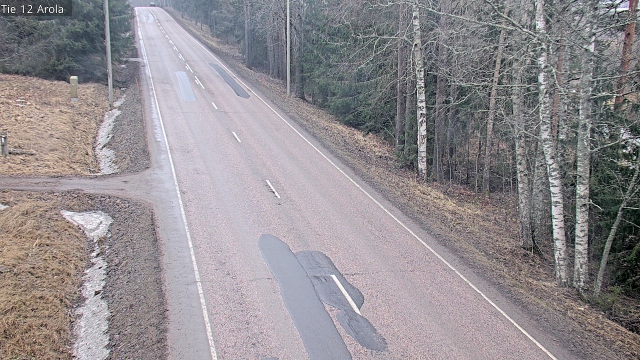 Weather Camera Image Road 12 Nastola, Arola, Lahti, Päijät-Häme