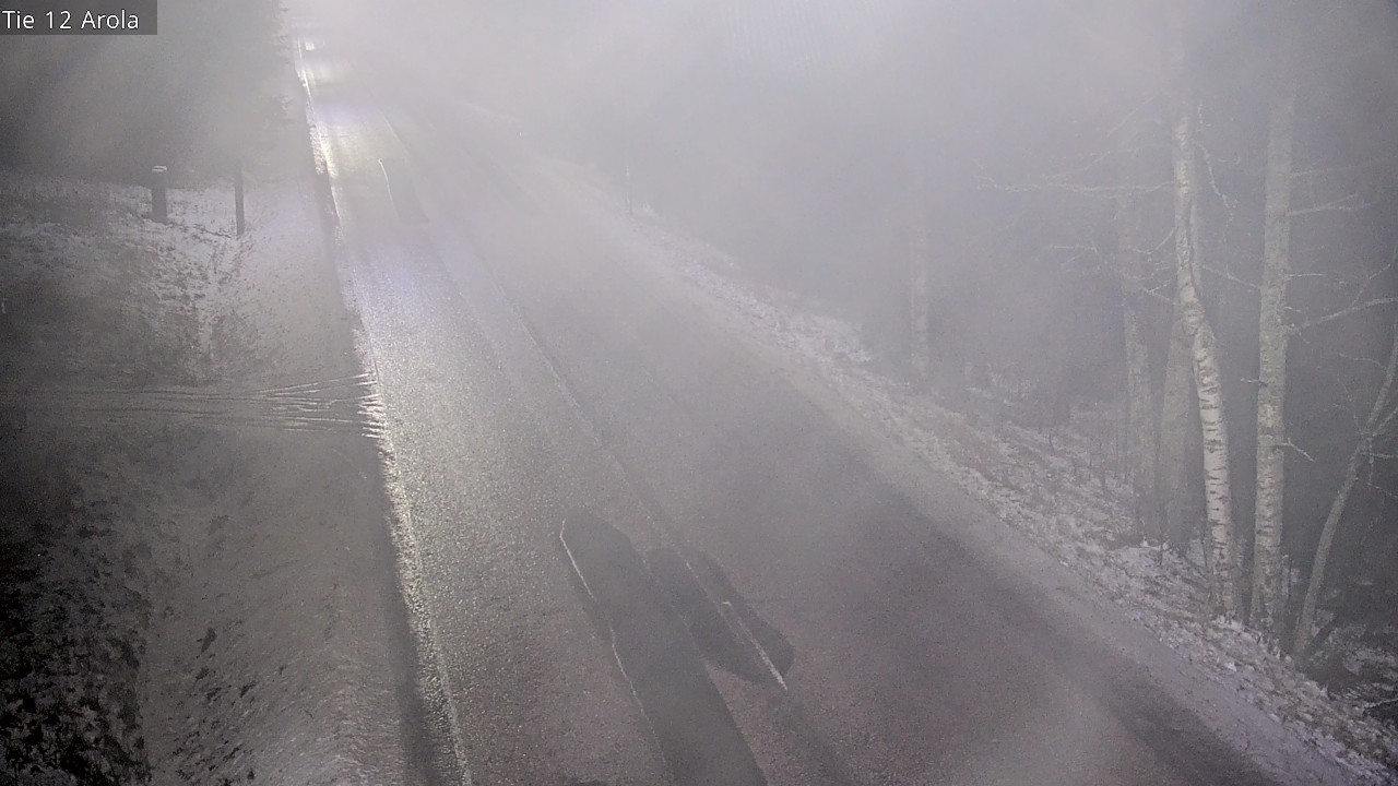 Weather Camera Image Väg 12 Nastola, Arola, Lahti, Päijät-Häme