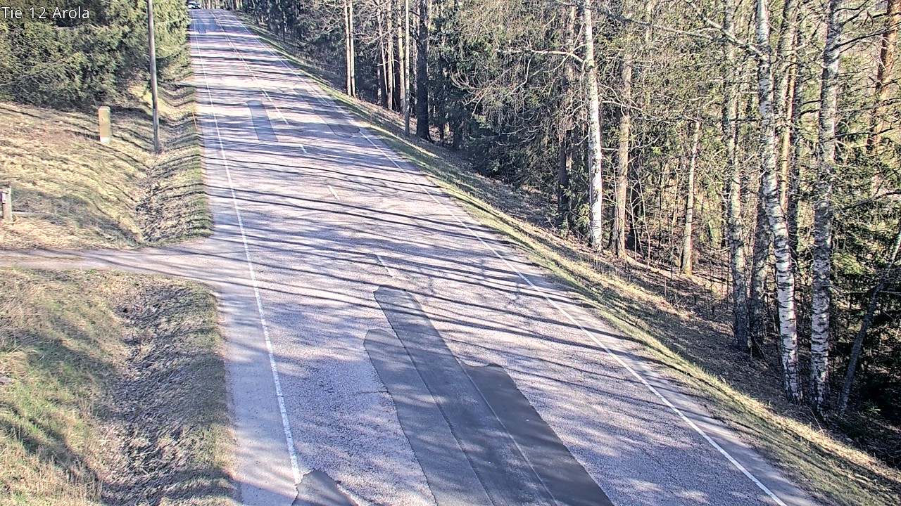 Weather Camera Image Väg 12 Nastola, Arola, Lahti, Päijät-Häme