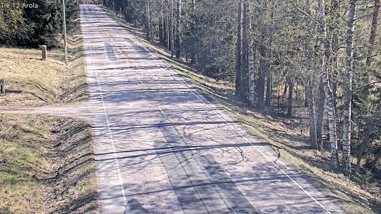 Weather Camera Image Väg 12 Nastola, Arola, Lahti, Päijät-Häme