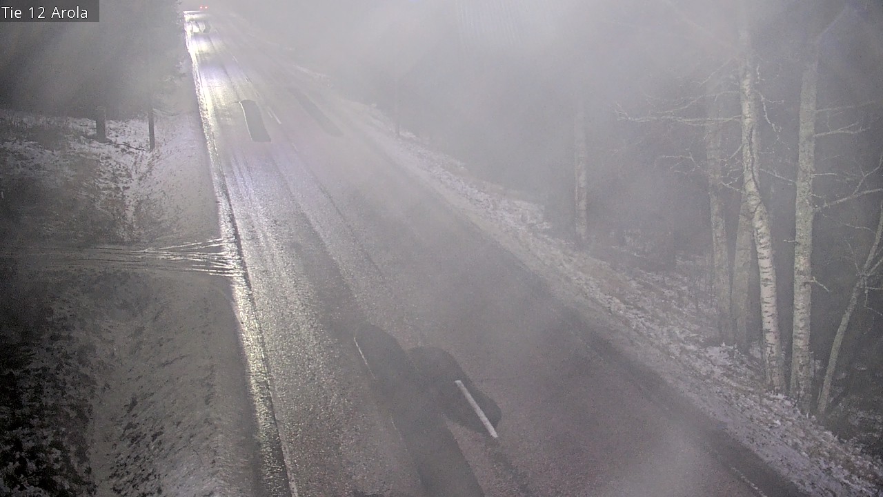 Weather Camera Image Väg 12 Nastola, Arola, Lahti, Päijät-Häme