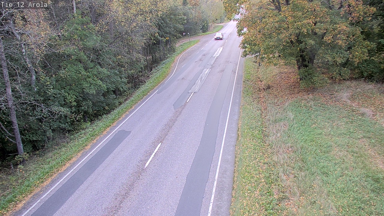 Weather Camera Image Väg 12 Nastola, Arola, Lahti, Päijät-Häme