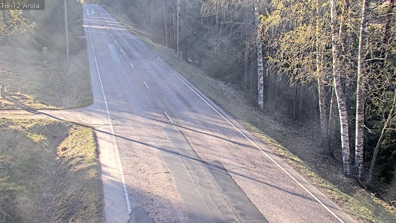Weather Camera Image Väg 12 Nastola, Arola, Lahti, Päijät-Häme