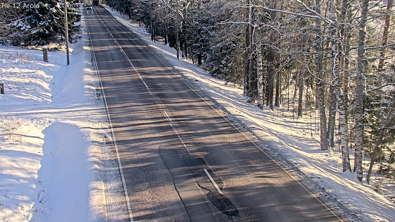 Weather Camera Image Road 12 Nastola, Arola, Lahti, Päijät-Häme