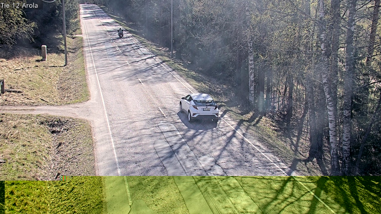 Weather Camera Image Väg 12 Nastola, Arola, Lahti, Päijät-Häme