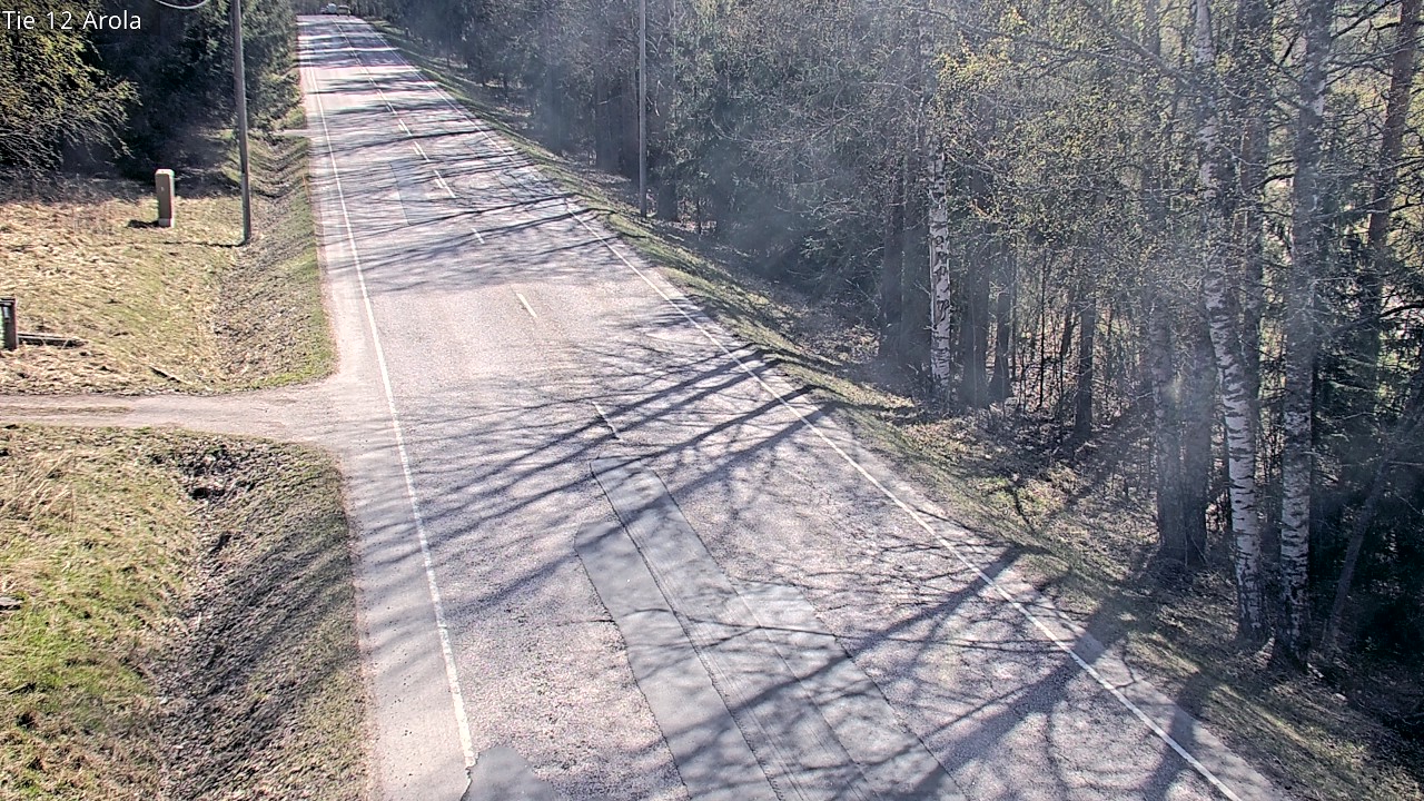 Weather Camera Image Väg 12 Nastola, Arola, Lahti, Päijät-Häme