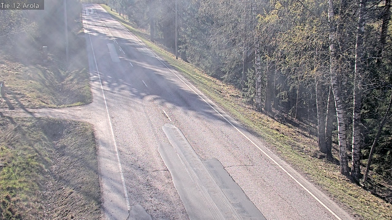 Weather Camera Image Väg 12 Nastola, Arola, Lahti, Päijät-Häme
