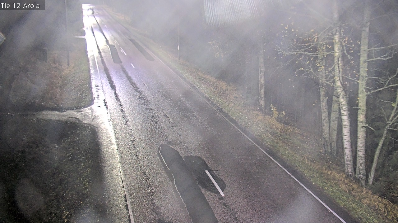 Weather Camera Image Väg 12 Nastola, Arola, Lahti, Päijät-Häme