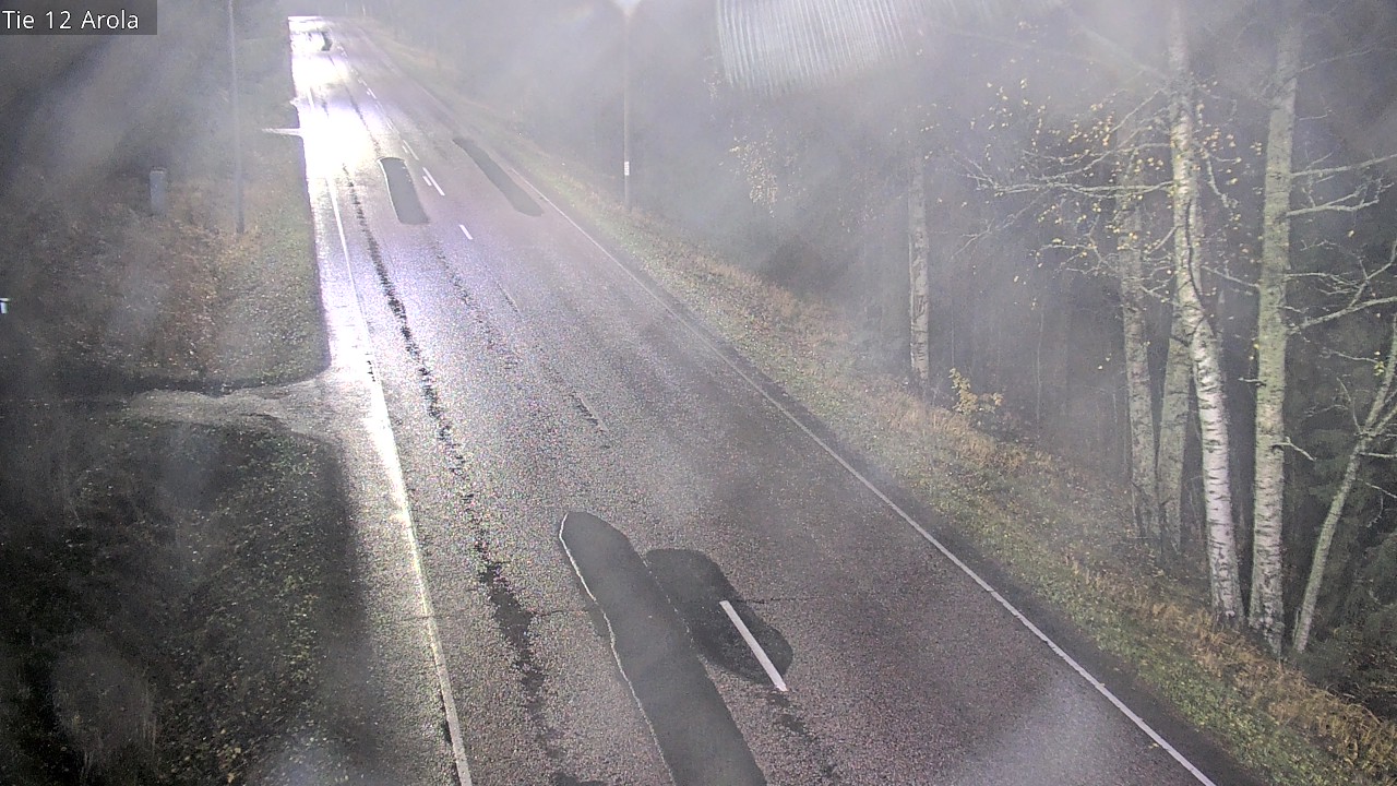 Weather Camera Image Väg 12 Nastola, Arola, Lahti, Päijät-Häme