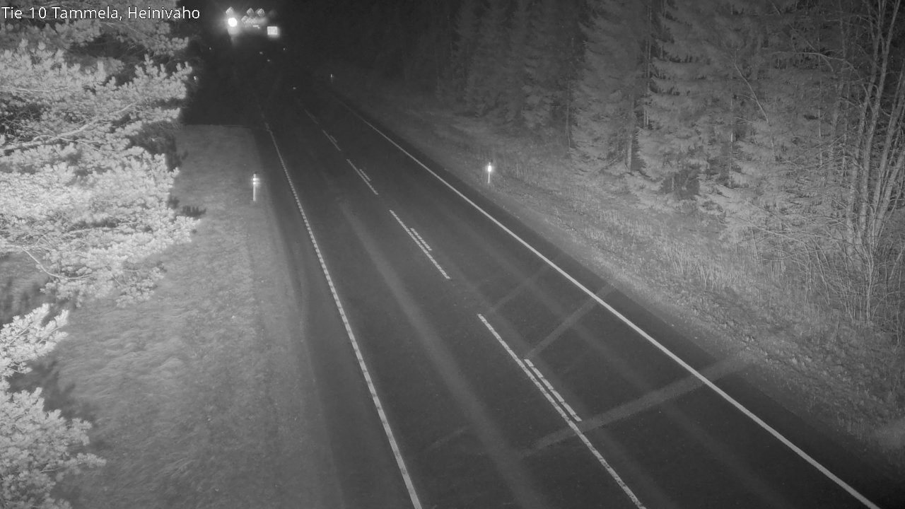 Weather Camera Image Väg 10 Tammela, Heinivaho, Tammela, Kanta-Häme