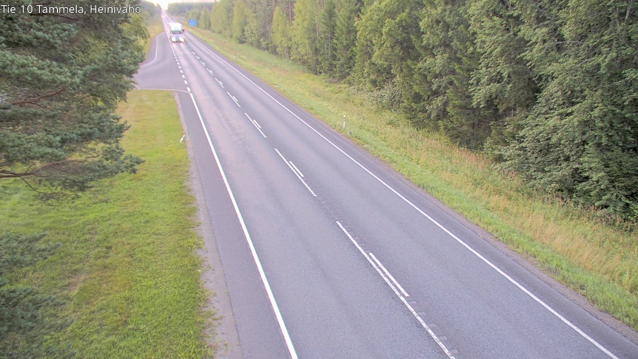 Weather Camera Image Road 10 Tammela, Heinivaho, Tammela, Kanta-Häme